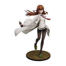STEINS GATE Makise kurisu PVC Anime Action Figure Model Japanese Game Figure Toys Collectible Toy Doll Gifts Q0722