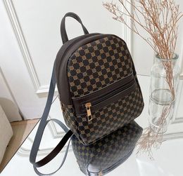 2021 Fashion mini women Outdoor Sport Backpack PU Shoulder Bags Totes handbag Cross Body Cosmetic Bag cell phone pocket Wallets Coin Purses NO211