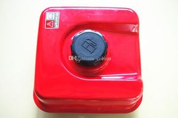 Fuel tank assembly red metal for GM182 GT600 6.0HP engine motor water pump fuel tank & cap