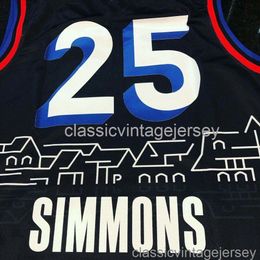 Ben Simmons #25 75th Anniversary Swingman Jersey Stitched Mens Women Youth XS-6XL Basketball Jerseys