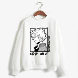 2020 My Hero Academia hoodie Men Fashion sweatshirt Boku No Hero Academia Anime Bakugou Katsuki hoodie Graphic Tops Male Y0816