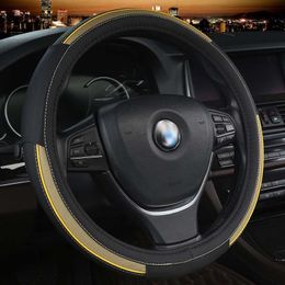 Steering Wheel Covers 5 Colours Car Cover Universal For Truck Diameter 34cm 36cm 40cm 42cm 45cm 50cm Interior Accessories