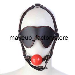 Massage Silicone Gag Ball BDSM Bondage Restraints Open Mouth Breathable Sex Harness Strap Toy for Women Accessories