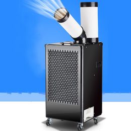 -Fãs elétricos de ar refrigerador de ar do verão 2700W grande condicionador de resfriamento de potência removível ventilador industrial BGP1801-27