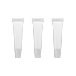 8ml 10ml 15ml Empty Lipstick Tube Lip Balm Soft Tube Makeup Squeeze Clear Lip Gloss Container DH9852