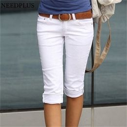 Pants Women Plus Size s For Elastic Cotton Stretch Pencil Trousers Pantalon Femme 210925