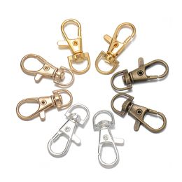 Fashion Bag Clasps Lobster Swivel Keychain Trigger Clips Snap Hook Keyring Holder Jewellery Accessories