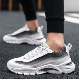 Wholesale Top Quality Running Shoes Mens Women Sports Breathable White Black Outdoor Fashion Dad Shoe Sneakers SIZE 39-44 WY14-F119