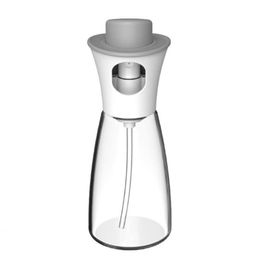 Storage Bottles & Jars Kitchen Glass Olive Oil Sprayer Transparent Pump Oiler Press Leak Barbecue Atomized Spray Tank Cooker Tool