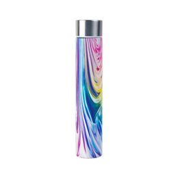 Colourful Painted Coffee Mug Car Daily Use Stainless Steel Vacuum Flask Portable Travel Water Bottle 16 Styles