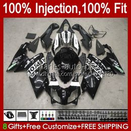 Injection Body For Aprilia RS4 RS-125 RSV RS 125 RR 125RR 06-11 34No.108 black respol RSV-125 RSV125 RS125 R 06 07 08 09 10 11 RSV125RR 2006 2007 2008 2009 2010 2011 Fairings