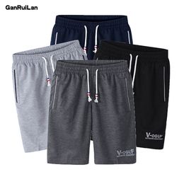 Summer Shorts Men Casual Shorts Trunks Fitness Workout Beach Shorts Man Breathable Cotton Gym Short Trousers B0547 210518