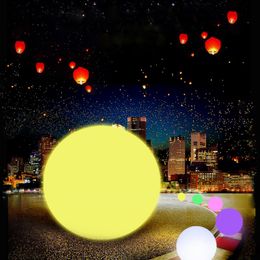 Strings Outdoor LED Garden Ball Lights Year's Colorful Holiday Lighting Christmas Decorations Rechargeable Swimming Pool Street Lamp