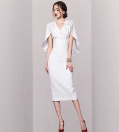 Summer Runway Fashion Party Dress Women Solid Color White Shawl Sheath Office Temperament Dresses Vestidos 210514