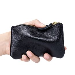 HBP fashion simple wild ultra-thin card bag multifunctional solid Colour coin purse zipper wallet
