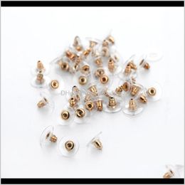 & Components Drop Delivery 2021 Alloy Backs Stoppers Earnuts Stud Earring Stopper Back Plugs Diy Jewelry Findings Accessories Making 31 Q2 Lm