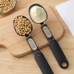 500g/0.1g Capacity Coffee Tea Digital Electronic Scale Kitchen Measuring Spoon Weighing Device LCD Display Cooking with box GC198