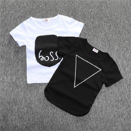 Baby Boys T-Shirts Clothes Short Sleeve Children Tees Shirts Summer Cotton Infant Tops Girls T Shirt Jerseys 0-3years 210413