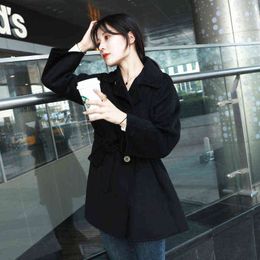 Haining winter Korean fur integrated wool coat Lamb Fur grass coat women's wool coat 211207