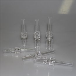 Smoking Quartz Tip 10mm 14mm 18mm for Oil Rig Concentrate dab straw pipe Glass Bongs Quartz Nails tips