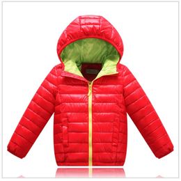 Baby Boys Down Jackets Children Clothing Kids Outerwear Girls Coats Down & Parkas For Boys Winter Hoodies Clothes 210413