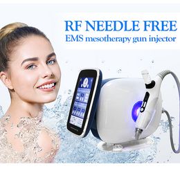 With RF no needle Water meso nano mesotherapy gun microcurrent facial machine radio frequency anti Ageing