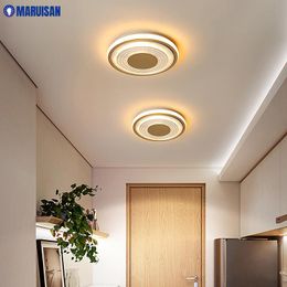 Luzes de teto Modern Minimalist LED Light para sala de estar quarto cozinha guarda -roupa de vestíbulo interno lâmpada caseira quente lustres luminaria