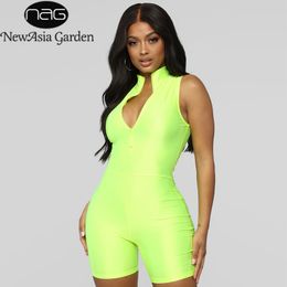 Green Jumpsuit Shorts Online Wholesale ...