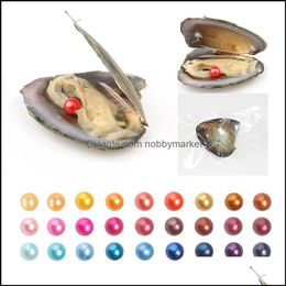 Pearl Loose Beads Jewellery Freshwater Oyster Natural Round 6-7 Mm Diy Gift Decorations Vacuum Packaging Wholesale Drop Delivery 2021 36Fjs