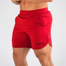 New Summer Men Gyms Shorts Calf-Length Fitness Bodybuilding Fashion Casual Joggers Workout Slim Fit Beach Short Pants Sweatpants X0601