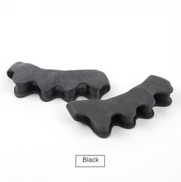 Shoe Parts Correcting Band for Hallux Valgus Five Toe Toe Separator Silicone Overlapping Separation Brace Holes