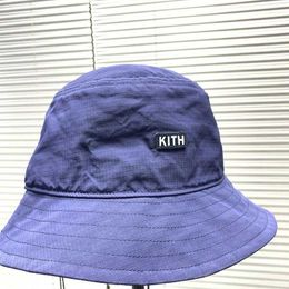 Kanye West Streetwear Hip-hop Kith Hat Men Women Kith Fisherman Hat High-quality Kith Baseball Cap Q0703