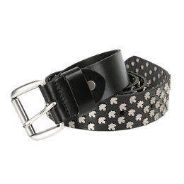 Belts Ly Arrival Personality Genuine Leather Stud Cowhide Skin Punk Style Cowboy Belt