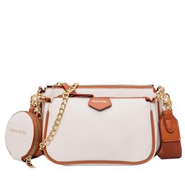 fashion chains women shoulder bags designer handbags luxury wide strap crossbody messenger bag lady small purses 3 bags set 2021 purse