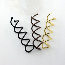 Hair Styling 5 pcs Spiral Spin Screw Bobby Pin Hair Clip Twist Barrette UK 