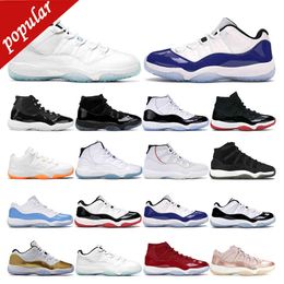 7-13 j2021 umpman 11 basketball shoes 11s mens women Citrus Legend Blue low Bred Heiress Black Stingray sports sneaker trainer fashion outdoor