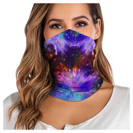 Men And Women Outdoor Headband Scarf Neck Windproof Sun Protection Bandana Silk Head Scarf Foulard Femme Facemask Cachecol Y1020