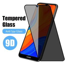 Cell Phone Screen Protectors Full Cover Anti-Spy Tempered Glass For Xiaomi Mi 9 9 SE 9 Lite 9T Pro For Xiaomi Mi 10T