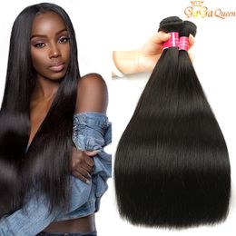 Peruvian Straight Hair 8A Peruvian Virgin Hair Bundles Unprocessed Peruvian Straight Human Hair Extensions No Shedding Nature Color