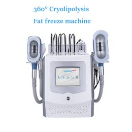 3 cryo 360 degree Cryolipolysis handles slimmng machines fat freeze cavitation liposuction shaping wrinkle removal rf facial machine