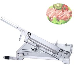 13.5 Inch Commercial Machine ManualSlicer Meat  Chicken Duck Fish Lamb  Bone Cutting  maker Stainless Steel  Household