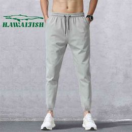 Men's Sports Pants Summer Tie Feet Trousers Youth Loose Brand Sweatpants Men Clothing Man 210715