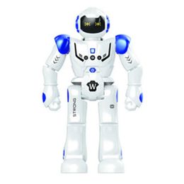 9930 Mechanical Police Remote Control Smart Robot Gesture Induction Programming and Charging Children Toy