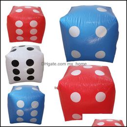 Other Event Festive Home & Garden 12-Inch Oversized For Game Pool Toy Indoor And Outdoor Toys Inflatable Balloon Dice Party Activities Suppl