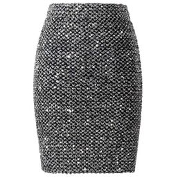 Fashion Bling Women Skirts Gold Sequin Mini Skirt OL Bodycon Pencil Skirt Short Wrap Skirt Streetwear Party Simple Spring Tunic X0522