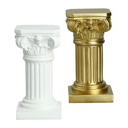 Wallpapers 2Pcs Roman Pillar Statues Po Props Garden Scene Landscaping Adornment