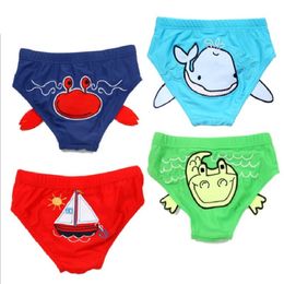 Summer Baby Boys Swimsuit Kid Swim Trunks Children Swimwear Animal Baby swimming trunks Infant swim diaper bikini tankini 210413