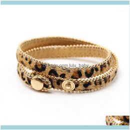 Tennis Bracelets Jewelrytennis Designer Original Korean Veet Double Ring Adjustable Wrist Bohemian Style Ladies Jewellery Factory Wholesale1 D
