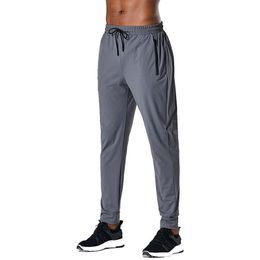 mens tracksuit Sports Pants Fitness Training Running Fast Dry Outdoor Mountaineering Leisure Slim black226A