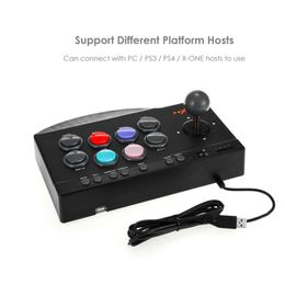 PXN PXN-0082 Fighting Arcade Game Controller Joystick Rocker for Computer PCPS3 4 for Xbox One for Nintendo Switch Game Console